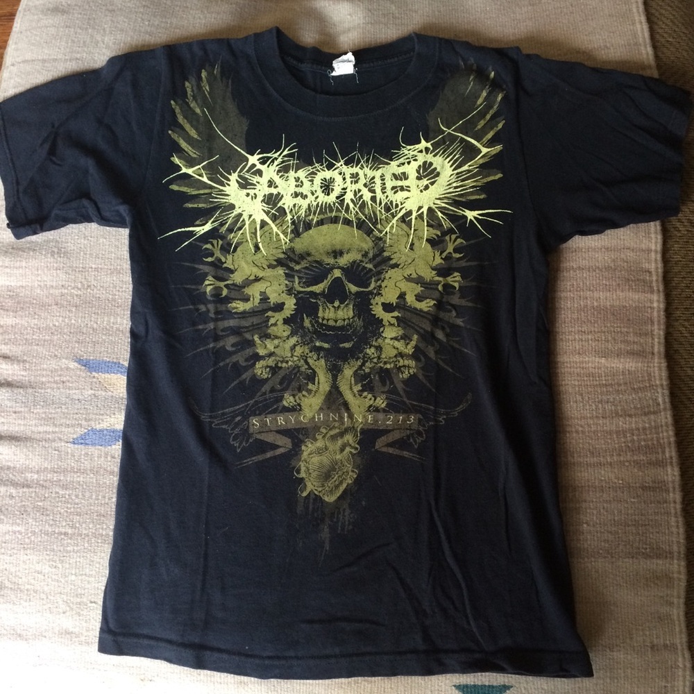 Aborted 2008 tour shirt